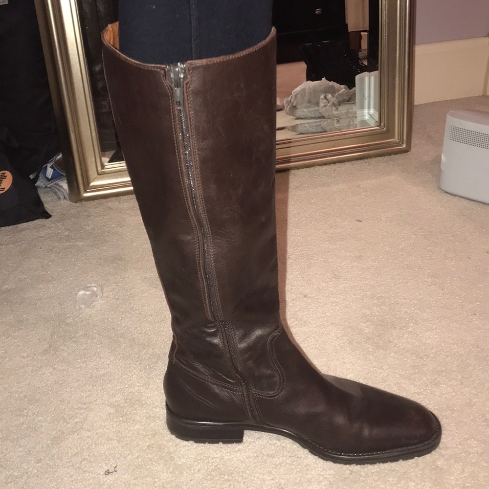 Jcrew tall leather riding boots